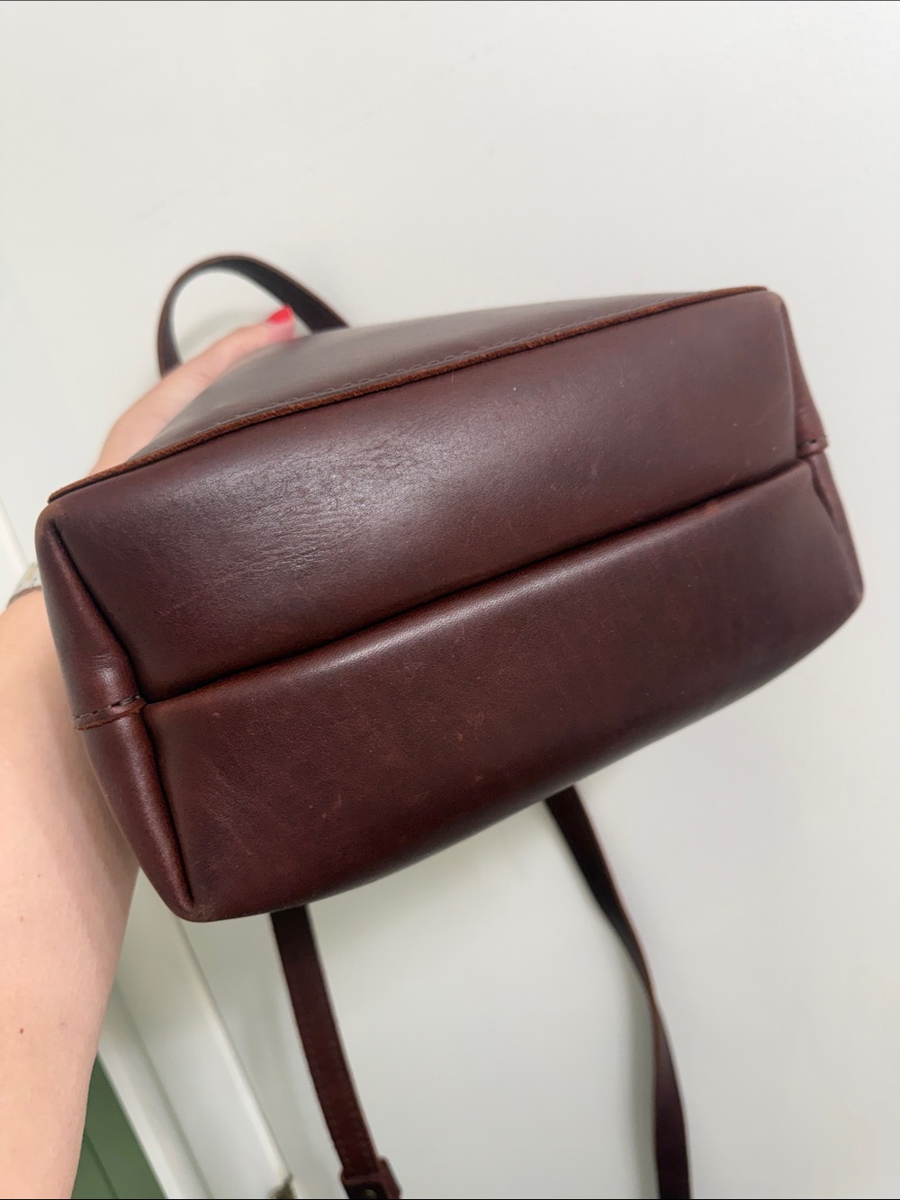 Portland Leather Goods Mini Crossbody tote - Picture 6 of 13